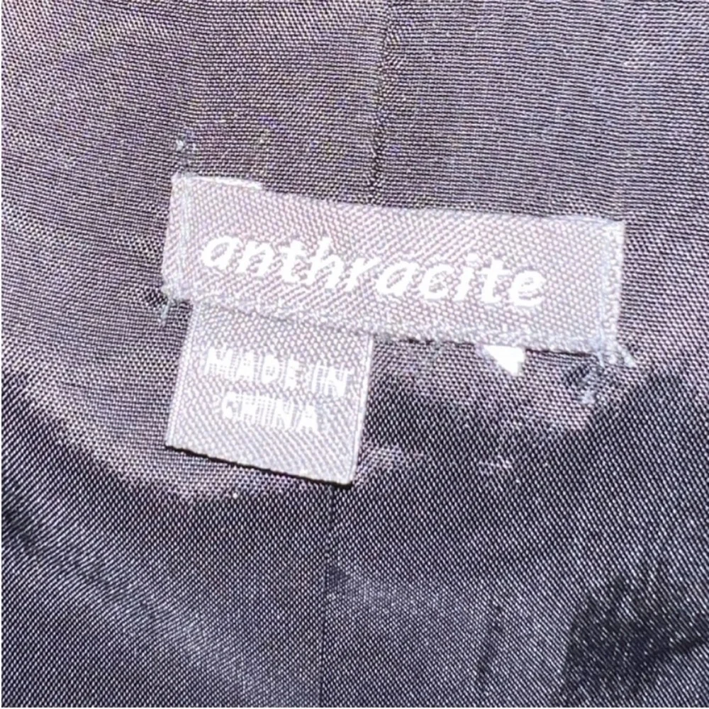Anthracite- Floral sequin jacket - Picture 6 of 7